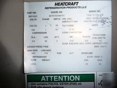 Scotsman ice machine and condensor model NME954RLS-32A