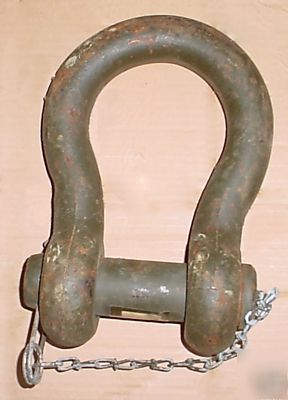 U.s.made 80 ton lifting/ anchor chain shackle