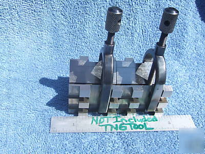 V-blocks & clamps vintage toolmaker moore machinist wow