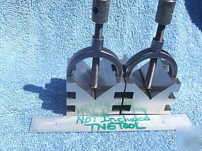 V-blocks & clamps vintage toolmaker moore machinist wow