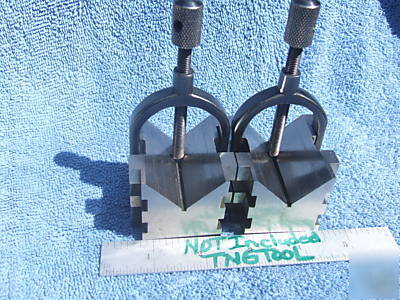 V-blocks & clamps vintage toolmaker moore machinist wow