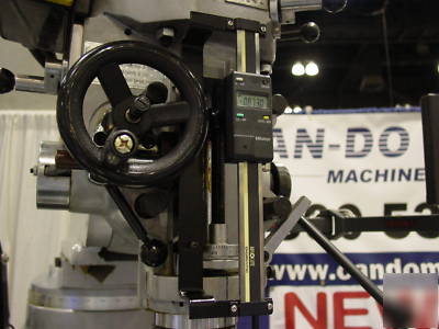 Vertical knee mill milling machine 3HP vari speed 10X52