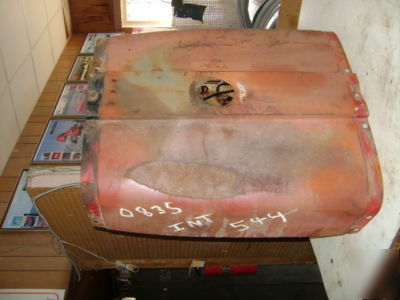 Wow original farmall 656 rear hood