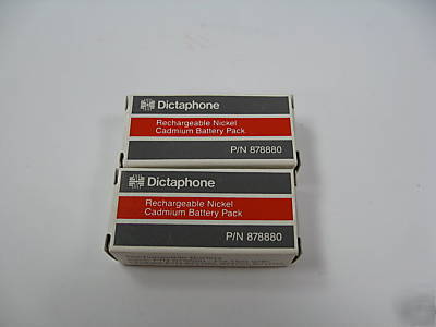 2 dictaphone rechargeable nickel cadmium battery pack