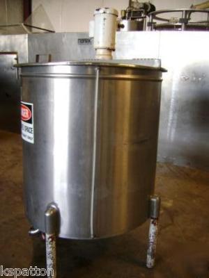 275 gallon stainless mix tank