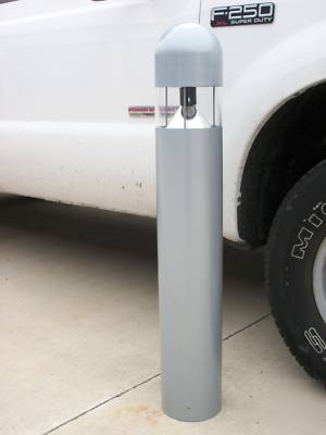 9 bollard light fresno 100W metal halide pulse start