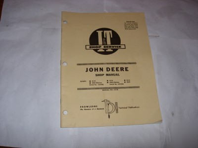 I&t john deere manual(JD49) 3010, 3020, 4010, 4020, +