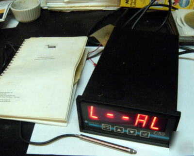 Solartron C52 lvdt conditioner with numatic probe range