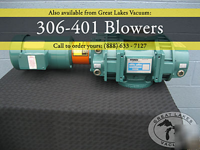 Stokes vacuum remanufactured 149HS-11 high speed pump