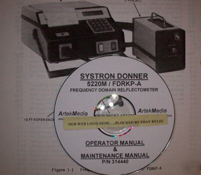 Systron donner 5220M user and service manuals (2)