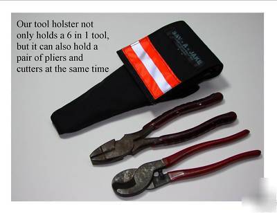 Firefighter 6 in 1 rescue tool holster sav-a-jake