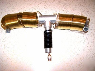 10-160 meter brass slinky hf ham radio dipole antenna 