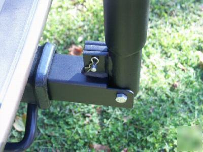 Hf antenna hitch mount for ham radio yaesu & icom rigs