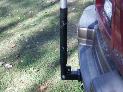 Hf antenna hitch mount for ham radio yaesu & icom rigs