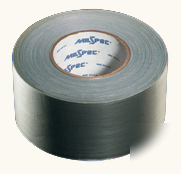 New 12 rolls: 4-in x 50YDS hvac silver cloth duct tape