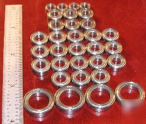 Rc sealed ball bearing set r/c for traxxas emaxx e-maxx