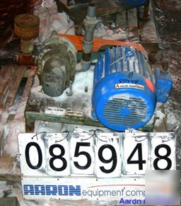 Used: fuller high pressure vertical rotary positive dis