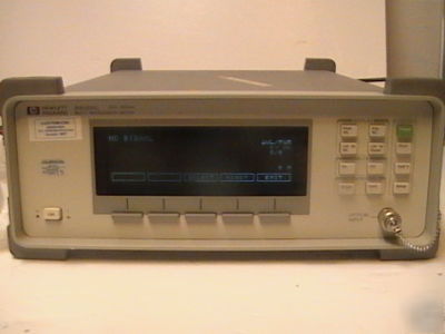 Agilent/hp 86120C multi-wavelength meter calibrated