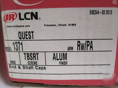 Lcn 1371 regular arm aluminum commercial door closers