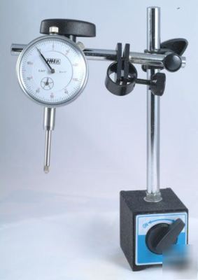 New 1 inch dial indicator and magnetic base set- 
