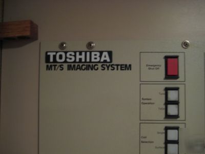 Toshiba mobile mri unit model mrt-35