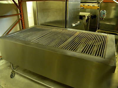 Used marsal and sons ch-6 chicken charbroiler 