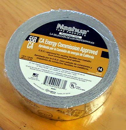 Full case nashua 558CA aluminum duct tape 48MM x 50YDS