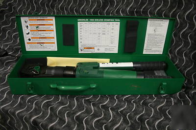 Greenlee 1990 dieless crimper in case