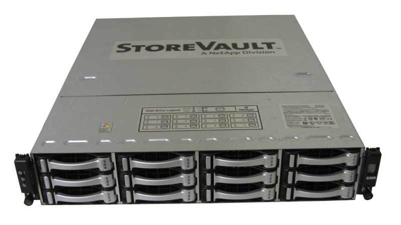 Netapp storevault S500/N500 san server w/12 hard drives