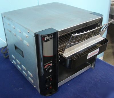 New apw wyott xprs radiant conveyor toaster