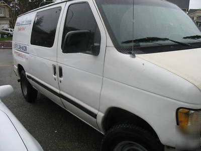 Carpet cleaning van -- 94' ford with spitfire 3.2 