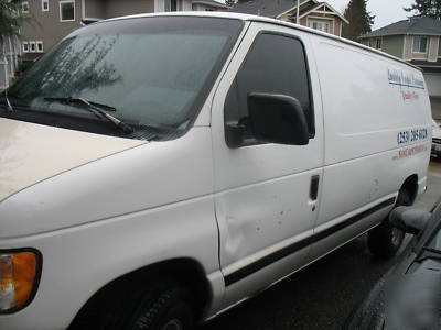 Carpet cleaning van -- 94' ford with spitfire 3.2 