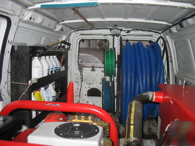 Carpet cleaning van -- 94' ford with spitfire 3.2 