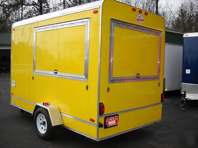 New 2010 7 x 12 concession trailer 