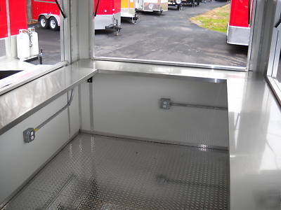 New 2010 7 x 12 concession trailer 