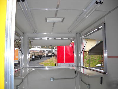 New 2010 7 x 12 concession trailer 