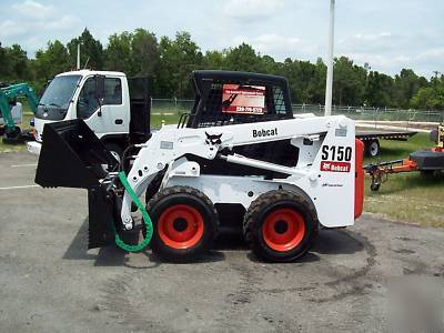 New bobcat S150 loader,2005,with brand 4 in 1 bucket