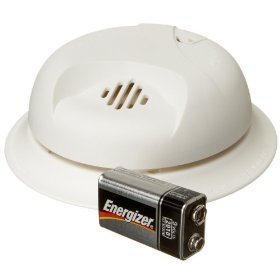 New first alert battery operated smoke and fire alarm 