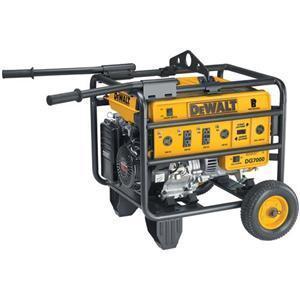 Portable generator 7KW dewalt with 13HP honda