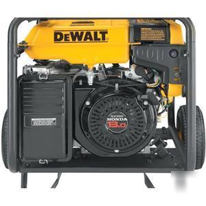 Portable generator 7KW dewalt with 13HP honda