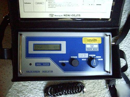 Riken keiki ri-413A halocarbon ndir portable analyzer