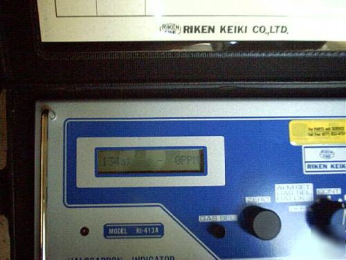 Riken keiki ri-413A halocarbon ndir portable analyzer