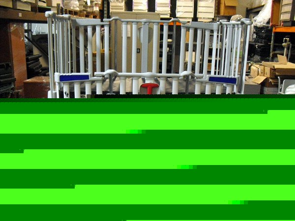Stryker crib fl-19 h hydraulic crib/stretcher pediatric
