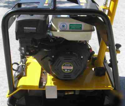 Plate compactor power vibrating tamper 9HP w/ warranty 