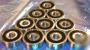 10 quality rolling bearing id/od 6002RS 15MM/32MM/9MM