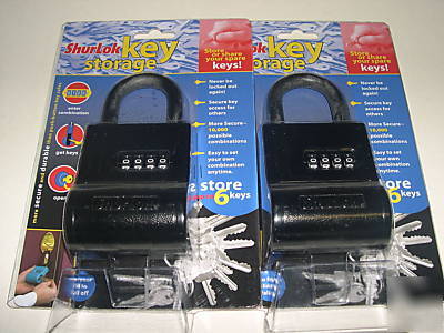 2 shurlok lock boxes realtor real estate key shurlock