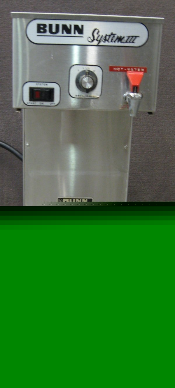 Bunn-o-matic system iii coffee brewer/maker machine