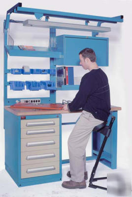 Chair, ergonomic sit stand stool lyon#2092N must see
