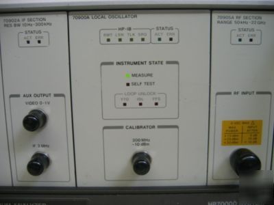 Hp agilent 70905A 70902A 70900A & mf spectrum analyzer