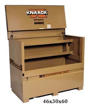 Knaack kn-89 storagemaster jobsite box 60L x 42H x 30D